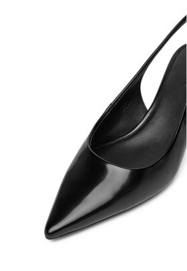 Gino Rossi Czółenka EDEN-V2020-13-2 Czarny. Kolor: czarny. Materiał: skóra, lakier