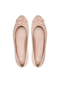 Giuseppe Zanotti - GIUSEPPE ZANOTTI Baleriny E260007 Różowy. Kolor: różowy. Materiał: skóra #7