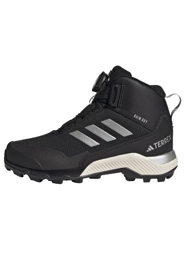 Adidas - Buty adidas Terrex Winter Mid Boa RAIN.RDY Jr IF7493 czarne. Wysokość cholewki: za kostkę. Kolor: czarny. Materiał: syntetyk. Szerokość cholewki: normalna. Model: Adidas Terrex