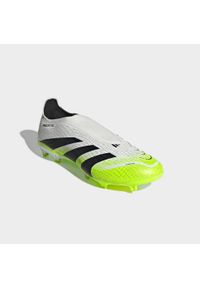 Adidas - Buty piłkarskie ADIDAS Predator League Laceless FG/MG. Szerokość cholewki: normalna. Sport: piłka nożna