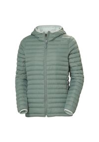 Damska ocieplana kurtka z kapturem Helly Hansen Sirdal. Typ kołnierza: kaptur. Kolor: zielony. Materiał: puch #1