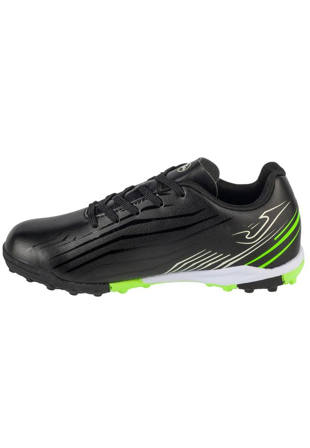 Joma - Buty piłkarskie turfy chłopięce, Propulsion Jr 25 PRJS TF. Kolor: czarny. Sport: piłka nożna