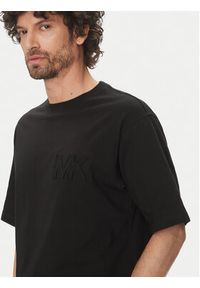 Michael Kors T-Shirt CS552HY1V2 Czarny Regular Fit. Kolor: czarny. Materiał: bawełna #3