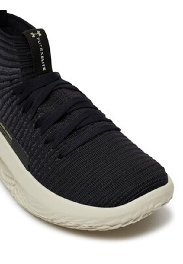 Under Armour Buty do koszykówki Ua Flow Futr X Elite Lux 3028334-001 Czarny. Kolor: czarny. Materiał: materiał. Sport: koszykówka