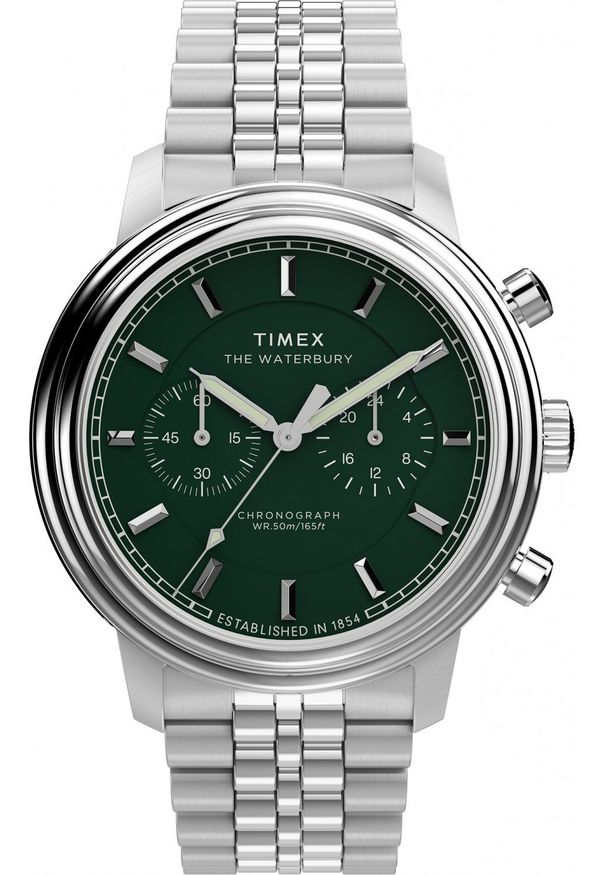 Zegarek męski Timex TW2Y23600 srebrny. Kolor: srebrny