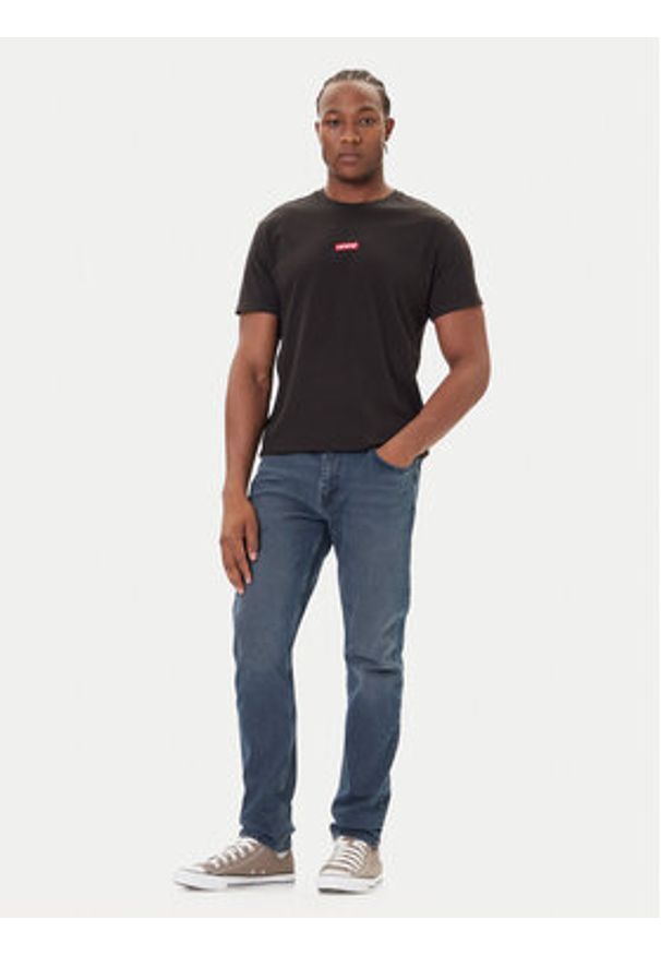Levi's® T-Shirt Baby Tab 79554-0025 Czarny Loose Fit. Kolor: czarny. Materiał: bawełna