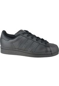 Adidas - Buty adidas Superstar Jr FU7713 czarne szare. Kolor: szary, czarny, wielokolorowy. Model: Adidas Superstar