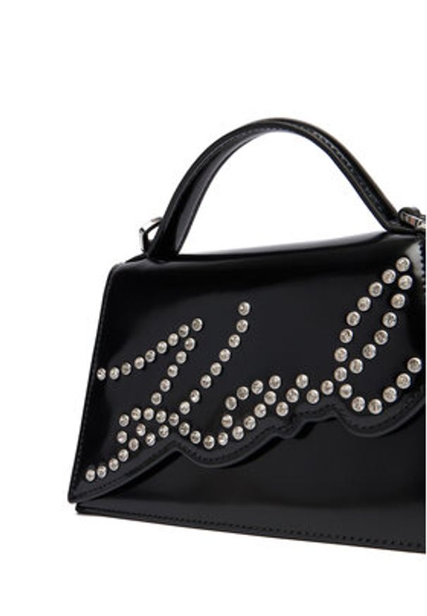 Karl Lagerfeld - KARL LAGERFELD Torebka A4W30035 Czarny. Kolor: czarny. Materiał: skórzane