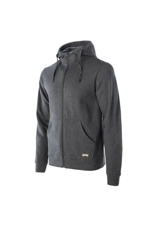 Bluza sportowa męska Magnum Lepus. Typ kołnierza: kaptur. Kolor: szary, wielokolorowy