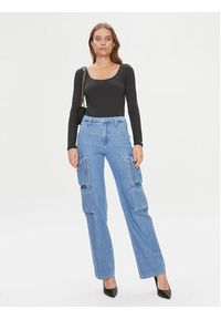 Guess Body Chia V3BP22 KC450 Czarny Slim Fit. Kolor: czarny. Materiał: syntetyk #2