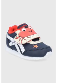 Reebok Classic buty dziecięce REEBOK ROYAL CL JOG GW7760 kolor granatowy. Nosek buta: okrągły. Zapięcie: rzepy. Kolor: niebieski. Szerokość cholewki: normalna. Model: Reebok Classic, Reebok Royal. Sport: joga i pilates #2