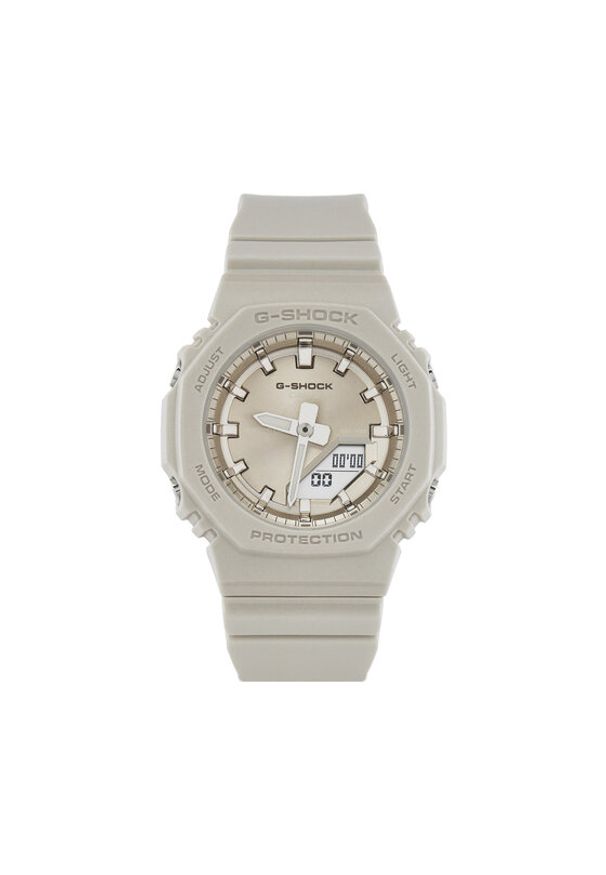G-Shock Zegarek GMA-P2100ST-9AER Beżowy. Kolor: beżowy