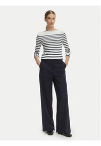 TOMMY HILFIGER - Tommy Hilfiger Bluzka New Cody WW0WW40589 Biały Slim Fit. Kolor: biały. Materiał: bawełna #5
