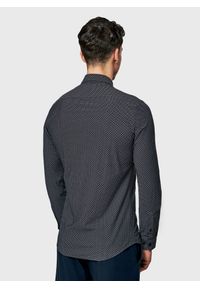 Pako Lorente - PAKO LORENTE – Koszula męska we wzór geometryczny. Materiał: elastan, nylon. Długość rękawa: długi rękaw. Długość: długie. Wzór: geometria. Sezon: wiosna #2