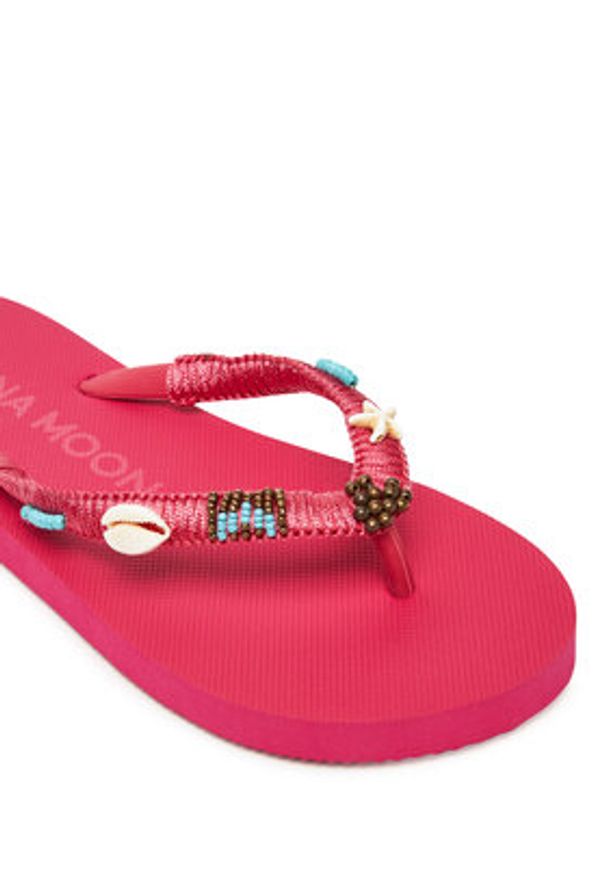 Banana Moon Japonki Luceros Tahuata JSR53 Różowy. Kolor: różowy. Materiał: materiał