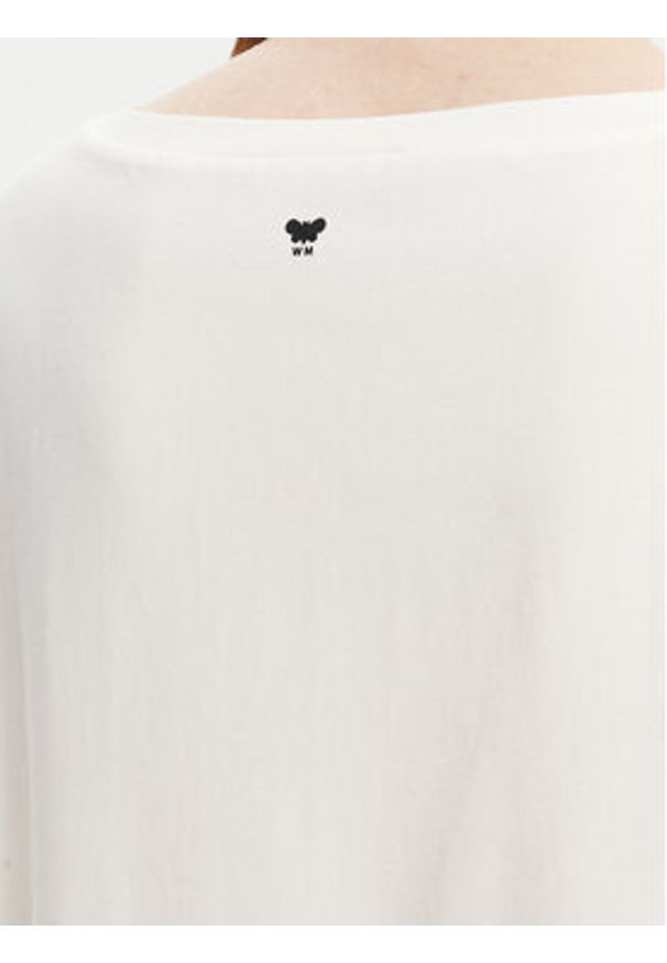 Weekend Max Mara T-Shirt Pampas 2515941082 Biały Relaxed Fit. Kolor: biały. Materiał: bawełna