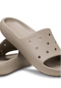 Crocs Klapki Classic Slide v2 209401 Brązowy. Kolor: brązowy #3