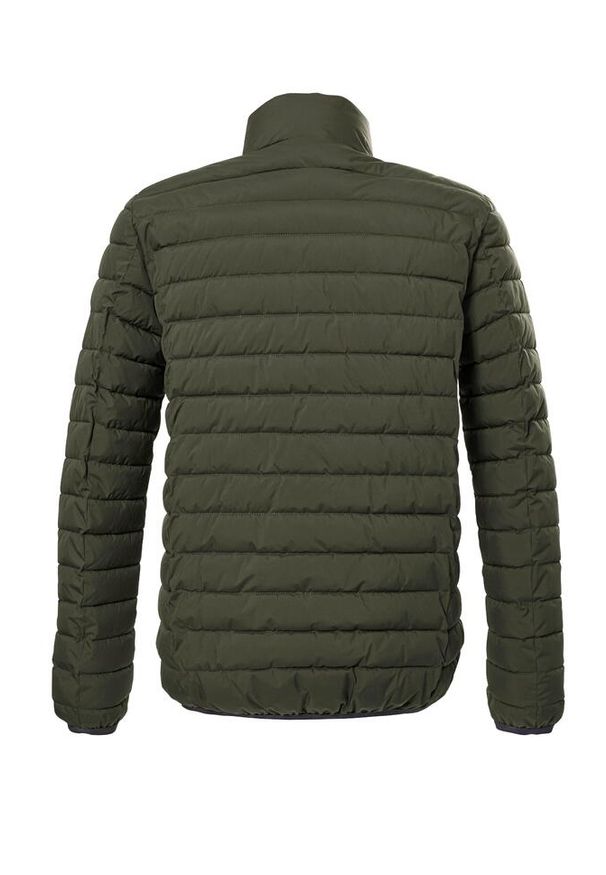 Kurtka puchowa Killtec GW 6. Kolor: wielokolorowy, zielony, brązowy. Materiał: puch. Sport: turystyka piesza