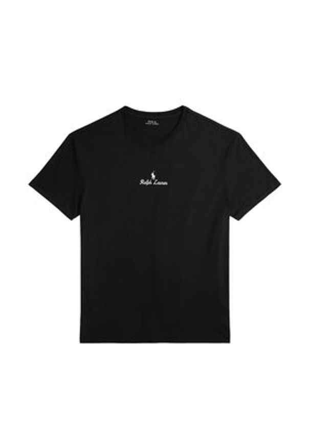 Polo Ralph Lauren T-Shirt 710981370001 Czarny Classic Fit. Typ kołnierza: polo. Kolor: czarny. Materiał: bawełna