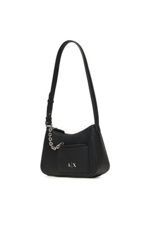 Armani Exchange Torebka XW001571 AF15625 UC001 Czarny. Kolor: czarny. Materiał: skórzane