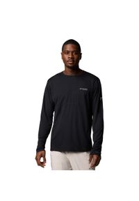 columbia - Longsleeve męski Columbia Cirque River Pro Crew. Kolor: czarny. Długość rękawa: długi rękaw