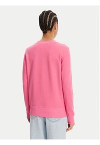Versace Jeans Couture Bluza 78HAIC06 Różowy Regular Fit. Typ kołnierza: kołnierzyk włoski. Kolor: różowy. Materiał: bawełna
