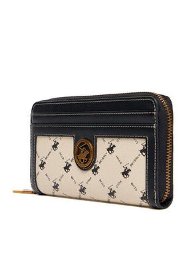 Beverly Hills Polo Club Portfel CEO-BHPC-W1-001-AW25 Écru. Materiał: materiał