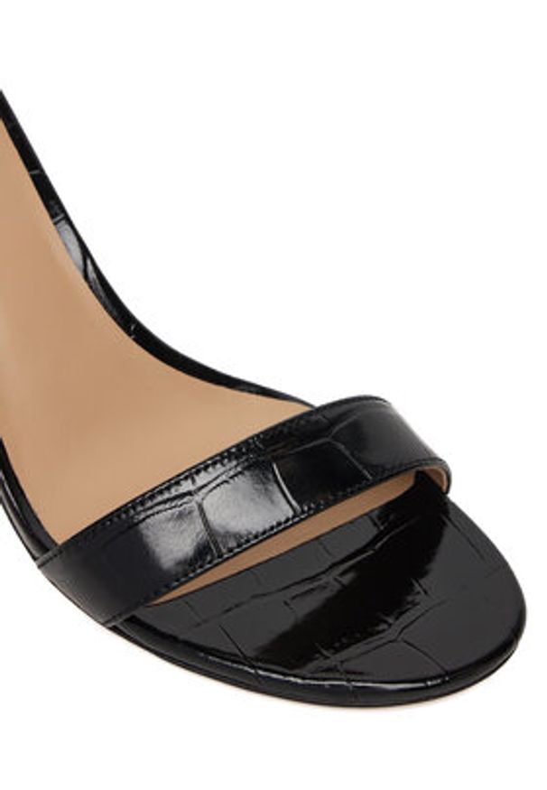 Lauren Ralph Lauren - LAUREN RALPH LAUREN Sandały 802P04399002 Czarny. Kolor: czarny. Materiał: skóra