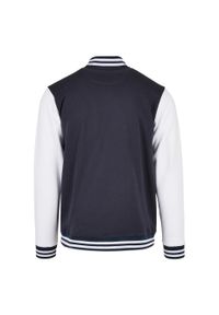 BUILD YOUR BRAND - Męska Kurtka Basic Varsity. Kolor: biały, wielokolorowy, niebieski