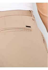 BOSS - Boss Spodnie materiałowe Kaito1 50410310 Beżowy Tapered Fit. Kolor: beżowy. Materiał: materiał, bawełna #5