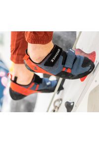 SIMOND - Buty wspinaczkowe męskie Simond Vertika. Zapięcie: rzepy. Kolor: czerwony, wielokolorowy, niebieski, szary. Materiał: guma, mesh