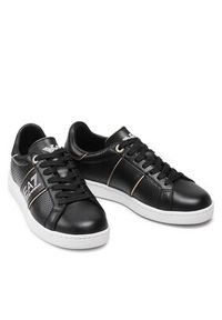 EA7 Emporio Armani Sneakersy X8X102 XK258 M700 Czarny. Kolor: czarny. Materiał: skóra #7