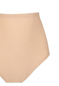 Chantelle Figi klasyczne z wysokim stanem Soft Stretch Plus Size C11370 Beżowy. Stan: podwyższony. Kolekcja: plus size. Kolor: beżowy. Materiał: syntetyk #3