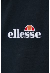 Ellesse t-shirt bawełniany kolor czarny SGK13290-011. Okazja: na co dzień. Kolor: czarny. Materiał: bawełna. Wzór: gładki. Styl: casual #2