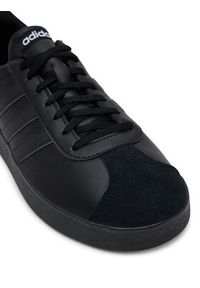 Adidas - adidas Sneakersy Mercedes - AMG Petronas Formula One Team Vl Court Base Trainers JR1067 Czarny. Kolor: czarny. Materiał: zamsz, skóra