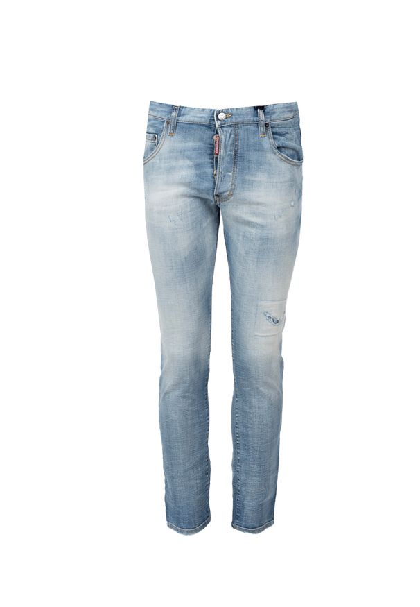 DSQUARED2 - Dsquared2 Jeansy "Skater Jean" | S71LB1173 S30664 | Mężczyzna | Niebieski. Stan: obniżony. Kolor: niebieski