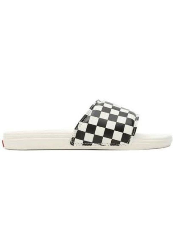 Klapki Vans Model Vn0a5hfer6r1 Kolor Biały. Okazja: na plażę. Kolor: biały. Materiał: syntetyk, materiał. Styl: sportowy