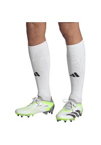 Adidas - Buty piłkarskie adidas Predator Accuracy.1 Low Sg IF2292 białe. Zapięcie: sznurówki. Kolor: biały. Materiał: materiał, guma. Szerokość cholewki: normalna. Sport: piłka nożna #6