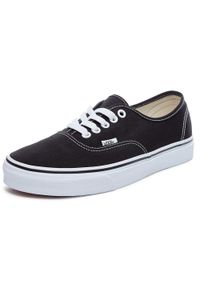 Buty Vans Authentic czarne unisex. Okazja: na co dzień. Kolor: czarny. Materiał: zamsz. Styl: casual