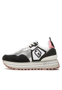 Liu Jo Sneakersy Max Wonder 01 BA3013 PX343 Czarny. Kolor: czarny. Materiał: zamsz, skóra #7