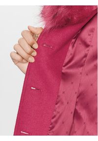 Marciano Guess Płaszcz wełniany Alice 3BGL12 a1799Z Różowy Regular Fit. Kolor: różowy. Materiał: syntetyk, wełna #2
