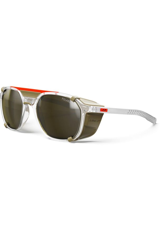 Okulary z polaryzacją JULBO SLACK COVER crystal Cat 3 Spectron Polarized. Kolor: brązowy, wielokolorowy, beżowy. Sport: turystyka piesza