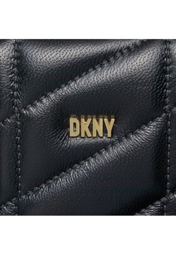 DKNY Torebka Betty Sm Tote R34ABB21 Czarny. Kolor: czarny. Materiał: skórzane