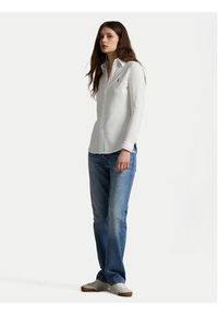 Polo Ralph Lauren Koszula Heidi 211664427003 Biały Slim Fit. Typ kołnierza: polo. Kolor: biały. Materiał: bawełna #5