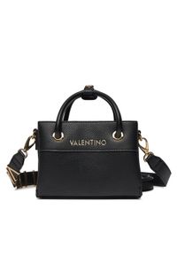 VALENTINO - Valentino Torebka Alexia VBS5A805 Czarny. Kolor: czarny. Materiał: skórzane