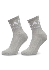 Skarpety długie Emporio Armani Underwear. Kolor: szary