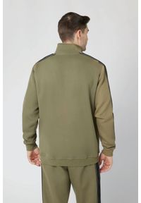 Guess - GUESS Zielona męska bluza Mickey, Rozmiar XXL. Kolor: zielony. Materiał: poliester, bawełna, materiał. Styl: sportowy #3