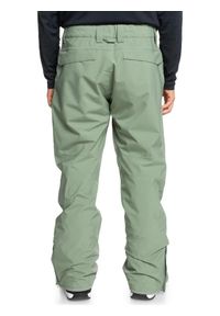 Quiksilver - Spodnie śniegowe dla Mężczyzn UTILITY Zielony. Kolor: niebieski. Materiał: tkanina, poliester. Sezon: zima. Sport: narciarstwo