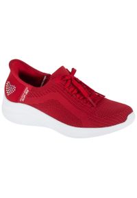 skechers - Buty sportowe Sneakersy damskie, Slip-Ins: Ultra Flex 3.0 - Heart Me. Kolor: czarny. Sport: turystyka piesza #1