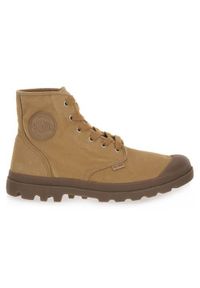 Buty do chodzenia męskie Palladium Pampa Hi Woodlin. Wysokość cholewki: za kostkę. Kolor: wielokolorowy. Materiał: tkanina, materiał. Szerokość cholewki: normalna. Sport: turystyka piesza